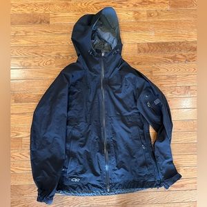 Outdoor research rain jacket women’s Medium